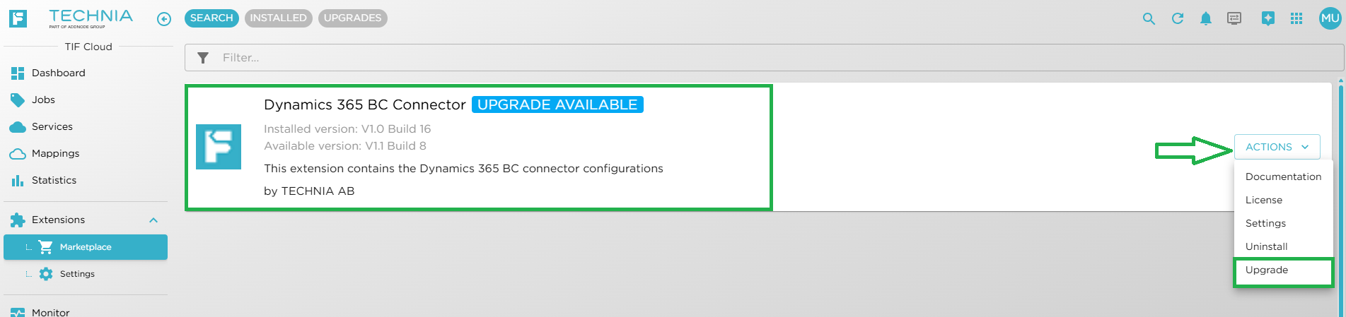 Extension Installation 1