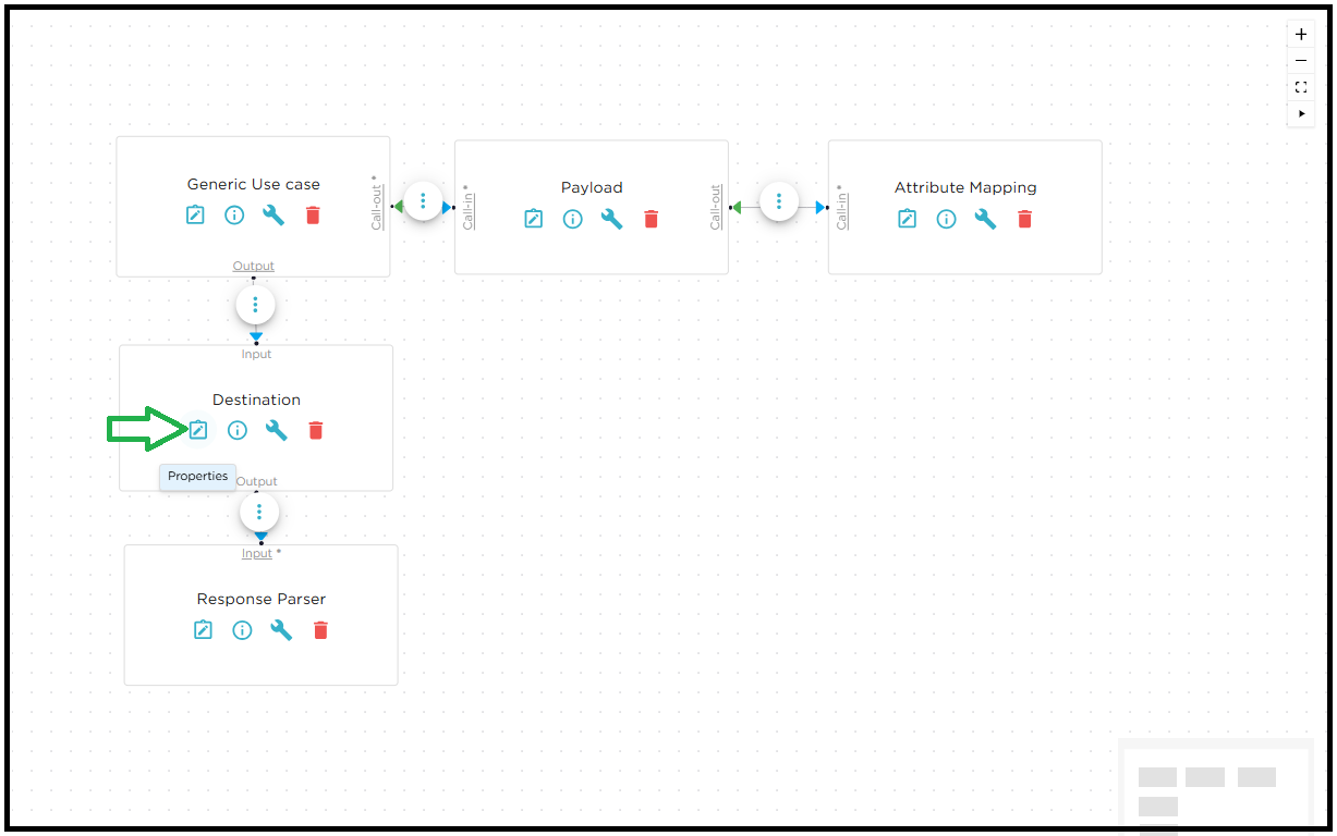 Destination Module Properties 1