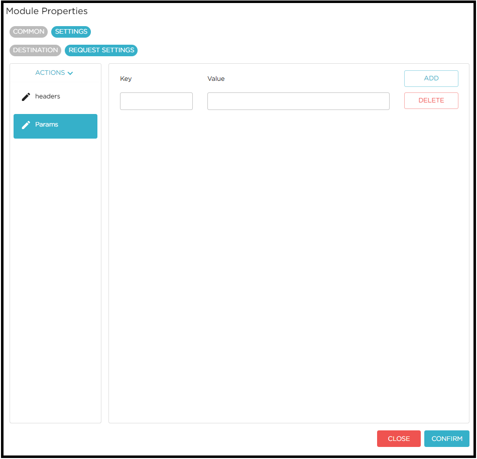 Destination Module Properties 5