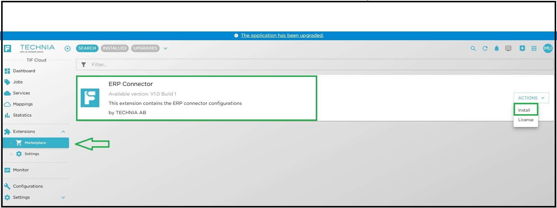 Extension Installation 1