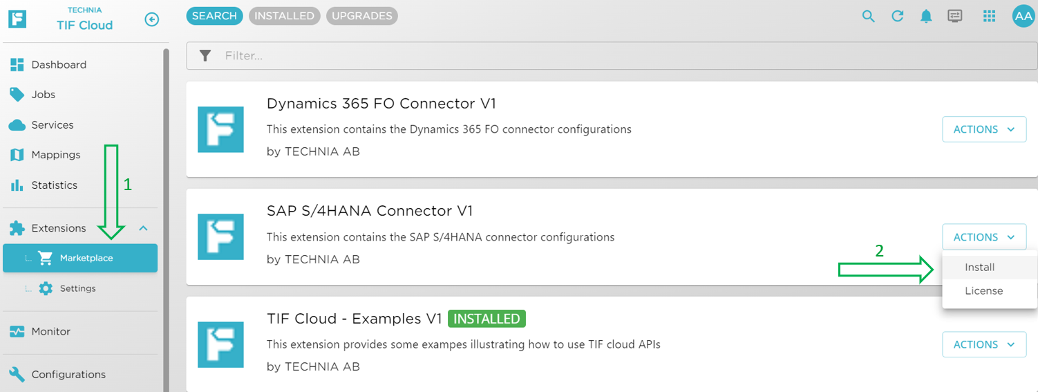 SAP S4HANA Market Place